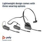 Poly Plantronics CS540 Wireless DECT Headset with Noise Cancellation