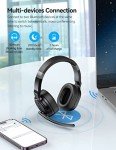 TECKNET Noise Cancelling Bluetooth Headset for Work