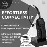 INNOTALK Wireless Headset for Polycom VVX Models