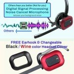 INNOTALK Wireless Headset for Polycom VVX Models