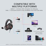 EKSA E900Pro USB Gaming Headset with Noise-Canceling Mic