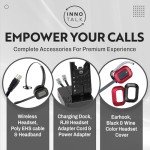 INNOTALK Wireless Headset for Polycom VVX Models
