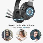COOSII H300 Wireless Bluetooth Headphones with Mic