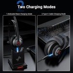 JIAMQISHI Bluetooth Noise Cancelling Wireless Headset