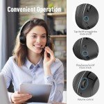 COOSII H300 Wireless Bluetooth Headphones with Mic