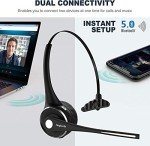 Angteela Wireless Bluetooth Headset with Noise Canceling