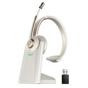 Wireless Bluetooth Headset with Noise Canceling Microphone