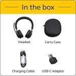Jabra Evolve2 65 Wireless Headphones, Black