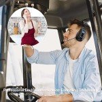 Dytole Bluetooth Headset with AI Noise Cancellation