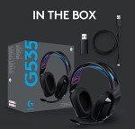 Logitech G535 Wireless Gaming Headset - Lightweight & Stereo