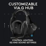Logitech Lightsync Surround Sound Gaming Headset