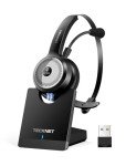 TECKNET Wireless Bluetooth PC Headset with Microphone