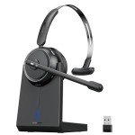 SKYCOMET Wireless Headset with AI Noise Cancellation
