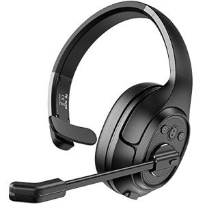 EKSA H1 Bluetooth Headset with AI Noise Cancelling