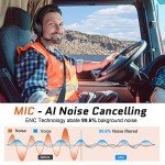 EKSA H1 Bluetooth Headset with AI Noise Cancelling