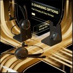 SKYCOMET Wireless Headset with AI Noise Cancellation
