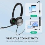 Yealink UH36 USB Headset with Noise Cancelling Mic