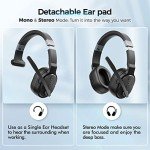 Wireless Bluetooth Headphones with 200-Hour Battery