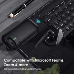 EKVANBEL V5.3 Wireless Bluetooth Headset with Dual Mic