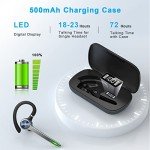 HEIBAS Wireless Bluetooth Headset with 72 Hours Talk Time