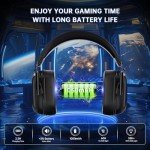 RYR Wireless Gaming Headset with 3D Surround Sound