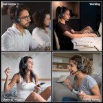 LEVN Wireless Bluetooth Headphones with Noise Cancellation