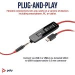 Poly Blackwire 5210 Headset with Noise Cancelling