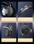 Rownfusny Wireless Stereo Headset with Noise-Canceling