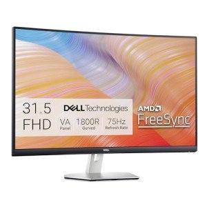 Dell 32" Curved FHD Monitor 1920x1080 75Hz