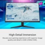 Dell G2725D 27" QHD Gaming Monitor - 180Hz