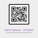 Dell 27-inch s2725hs Ultra Thin Monitor