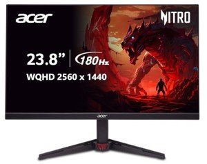Acer Nitro 23.8" WQHD Gaming Monitor 180Hz