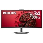 Philips 34" UltraWide QHD Monitor with Webcam