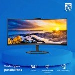 Philips 34" UltraWide QHD Monitor with Webcam
