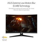 ASUS TUF 32” Curved Gaming Monitor 165Hz