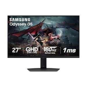 Samsung 27" Odyssey G5 QHD Gaming Monitor