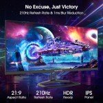 Sceptre 30-Inch 21:9 Ultra Wide Monitor 210Hz