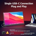 Upperizon 18.5" Portable Gaming Monitor 1080P FHD