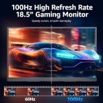 Upperizon 18.5" Portable Gaming Monitor 1080P FHD