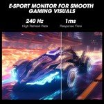 KOORUI 27" 144Hz 2K Gaming Monitor with FreeSync