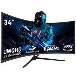 Gawfolk 34" Ultrawide 144Hz Gaming Monitor
