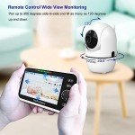 Reliable Baby Monitor with Dual Cameras & Screen