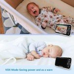 Reliable Baby Monitor with Dual Cameras & Screen