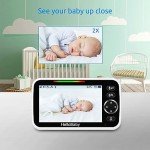 Reliable Baby Monitor with Dual Cameras & Screen