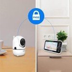 Reliable Baby Monitor with Dual Cameras & Screen