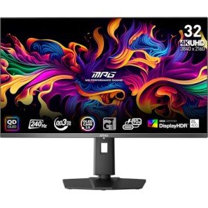 MSI MPG 321URX 32" 4K Quantum Dot Gaming Monitor