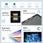 InnoView 23.8" FHD Dual Monitor with 100Hz Refresh