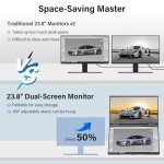 InnoView 23.8" FHD Dual Monitor with 100Hz Refresh