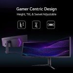 LG 49" Curved Ultragear 240Hz Gaming Monitor