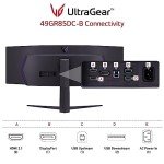 LG 49" Curved Ultragear 240Hz Gaming Monitor